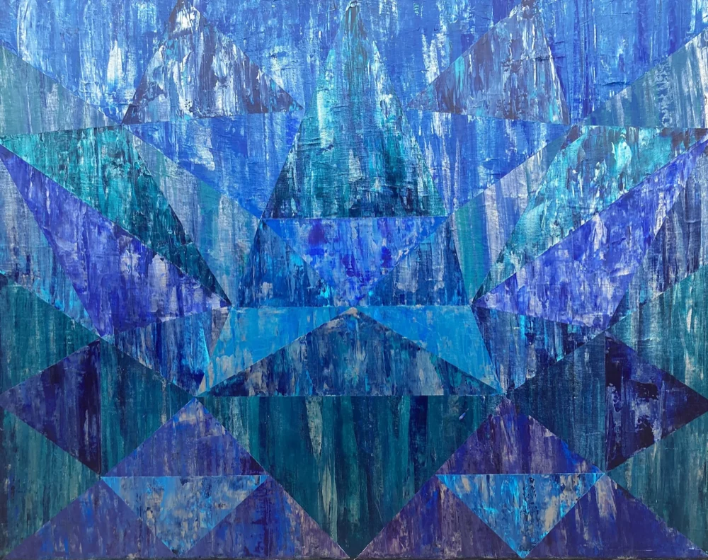Untitled painting by Greg Dallas