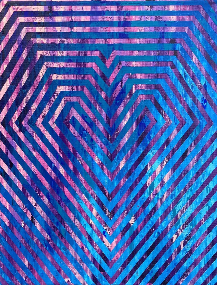 Untitled painting by Greg Dallas