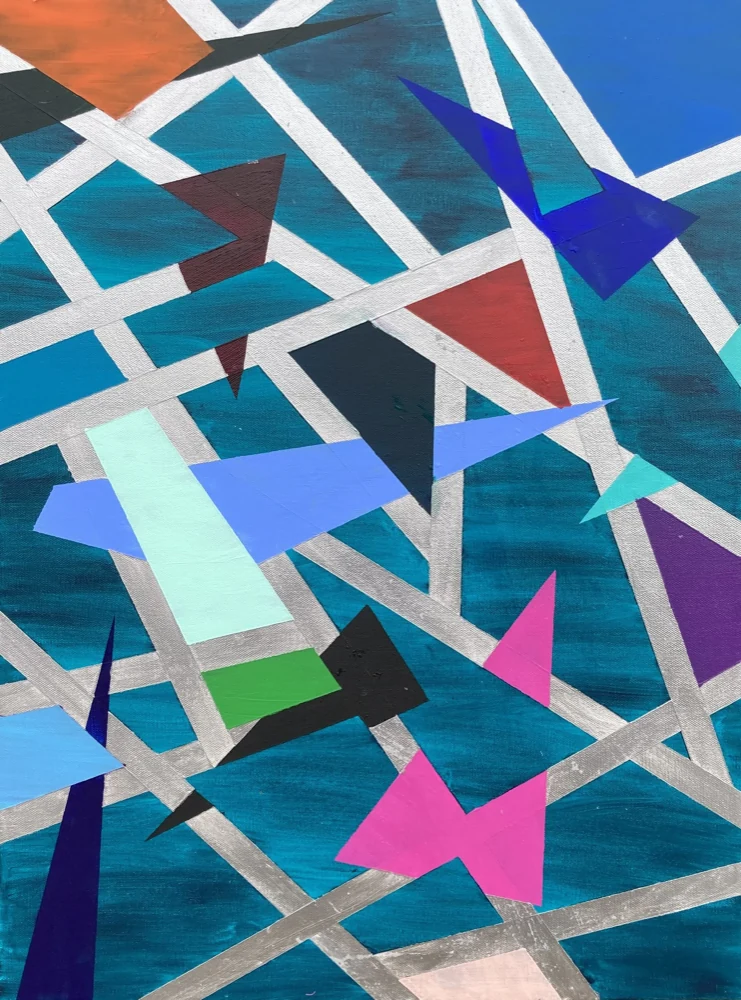Untitled painting by Greg Dallas